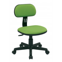 OSP Home Furnishings 499-6 Student Task Chair in Green Fabric